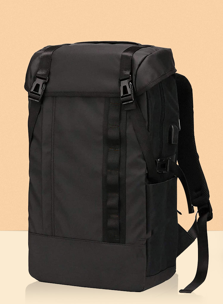 跨境熱賣電腦包背包男戶外旅行休閑雙肩包商務(wù)書包出差多功能男包(圖1)